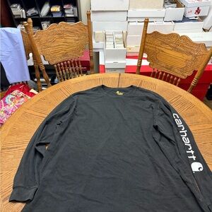 Carhartt Men's Black Long Sleeve Shirt